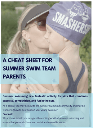 Cheat Sheet for Swim Parents