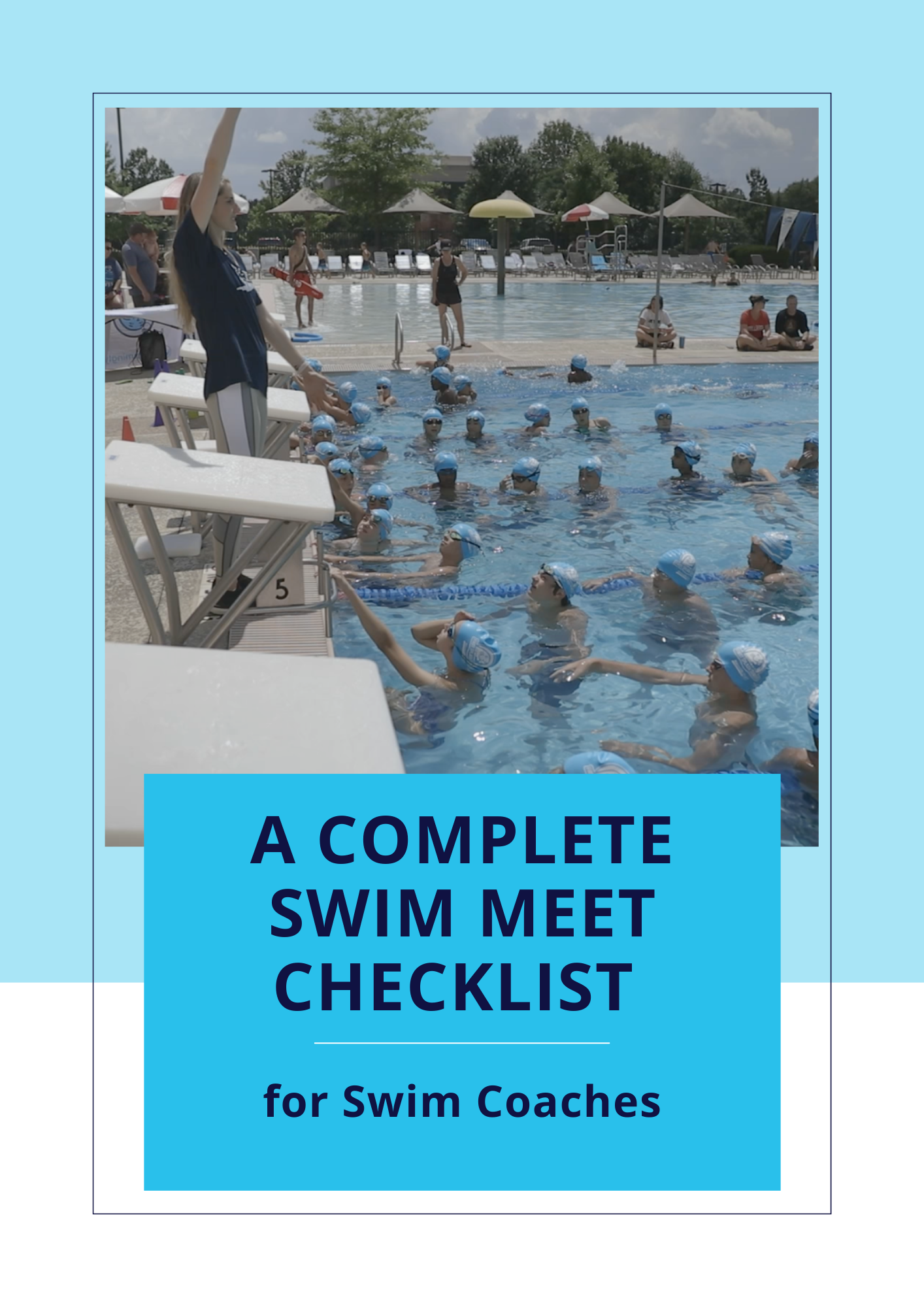 A Complete Swim Meet Checklist for Swim Coaches